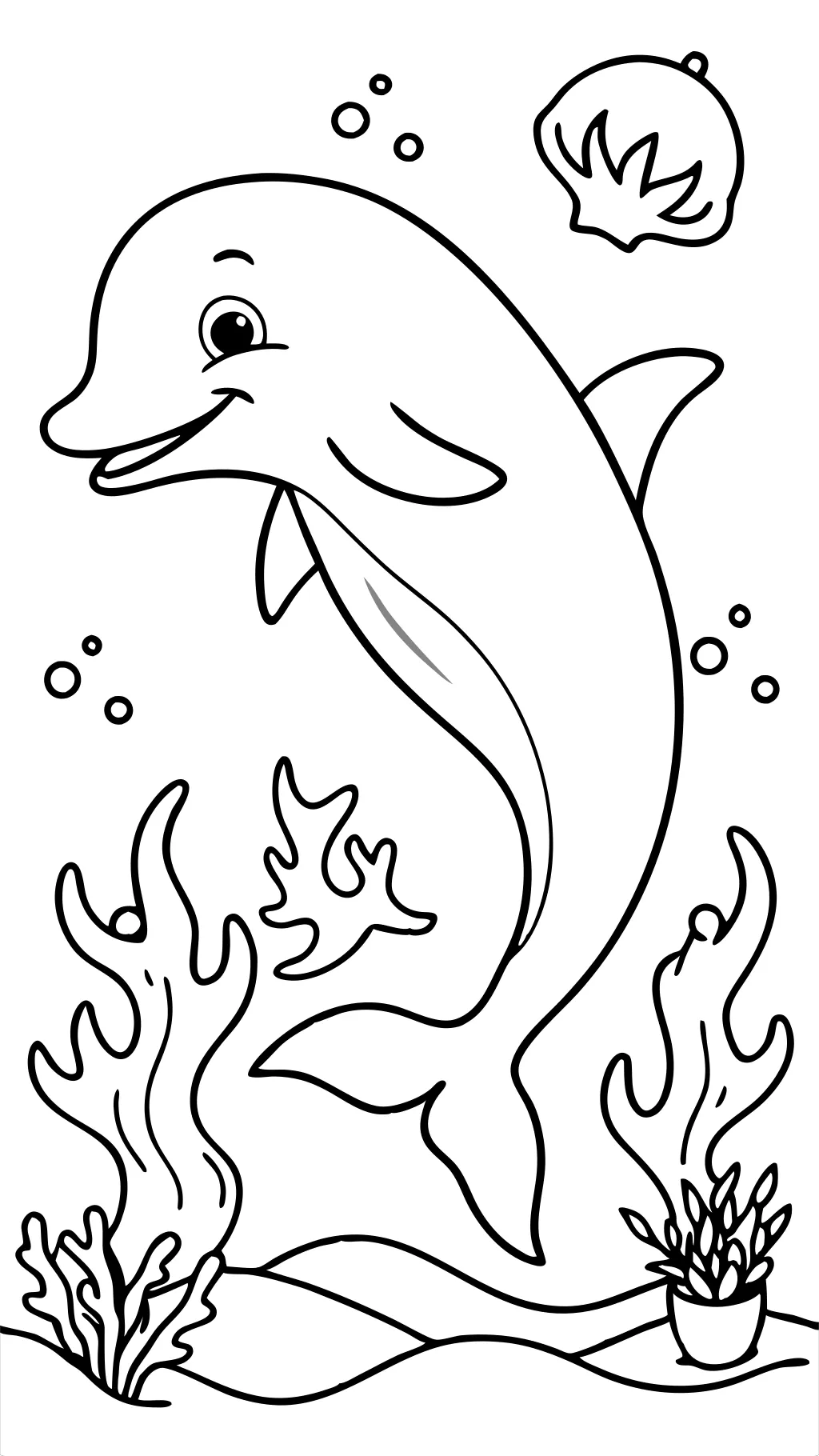 coloriages gratuits dolphin